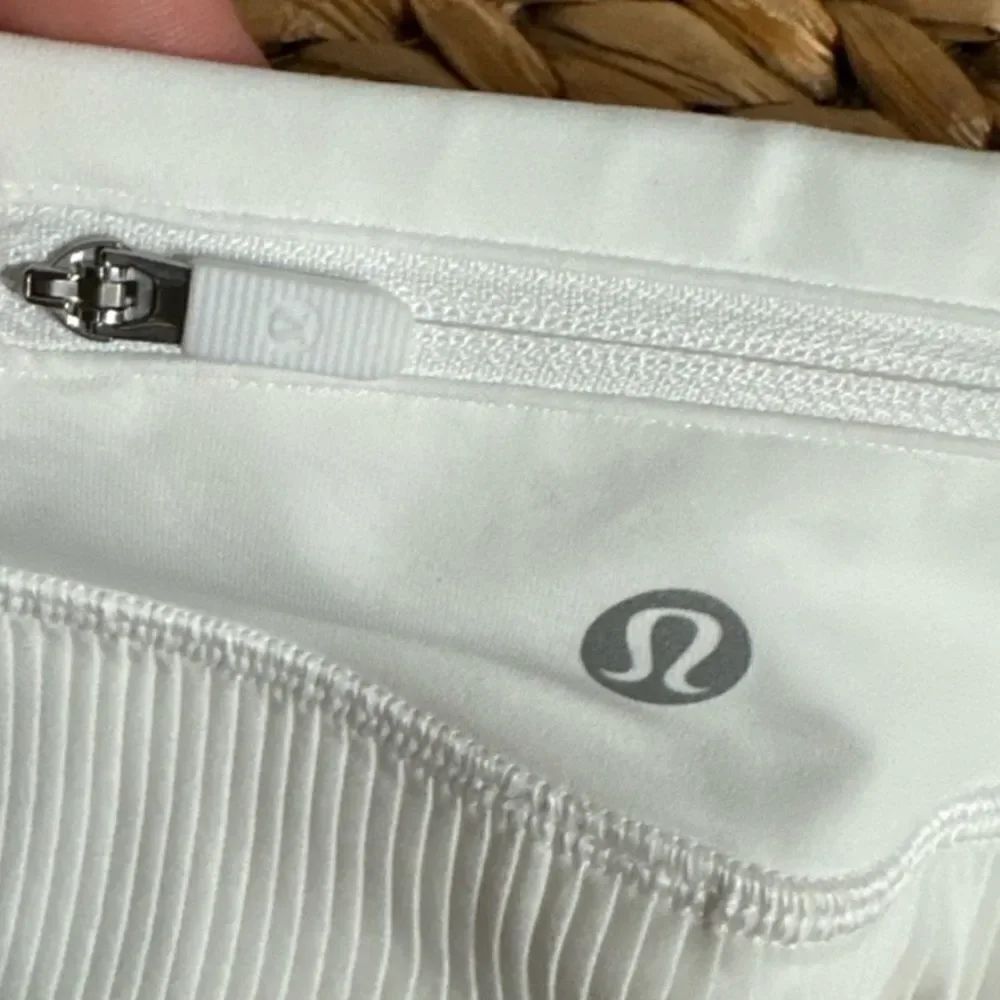 White lulu tennis skirt - Picture 8 of 10